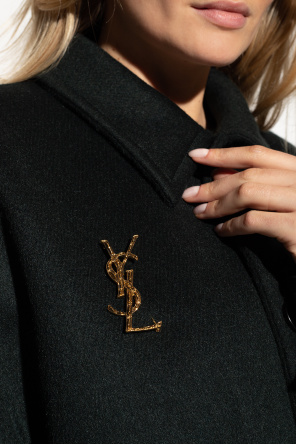 Logo brooch, zdjęcie 2 Logo brooch od Saint Laurent